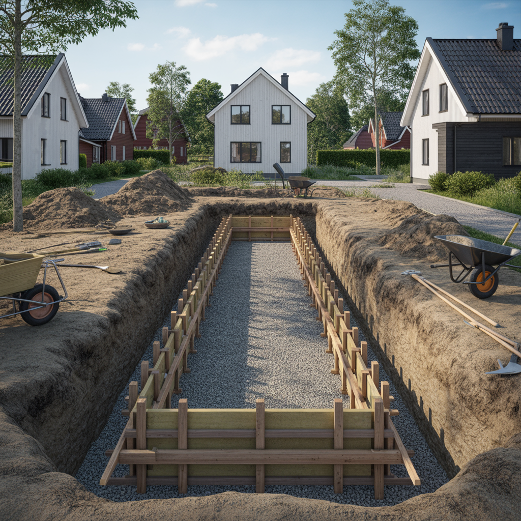 10.Sa graver du en stabil husgrund steg for steg