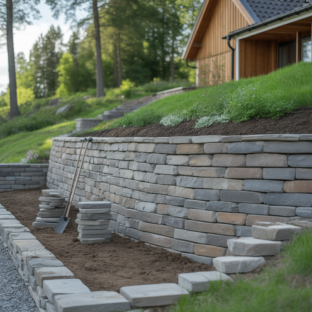 3.Vad kostar det att bygga en mur for terrassering