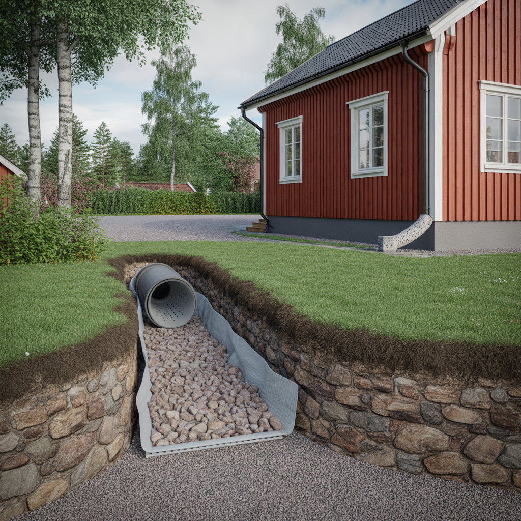 stenkista for dagvatten dimensionering och kostnad