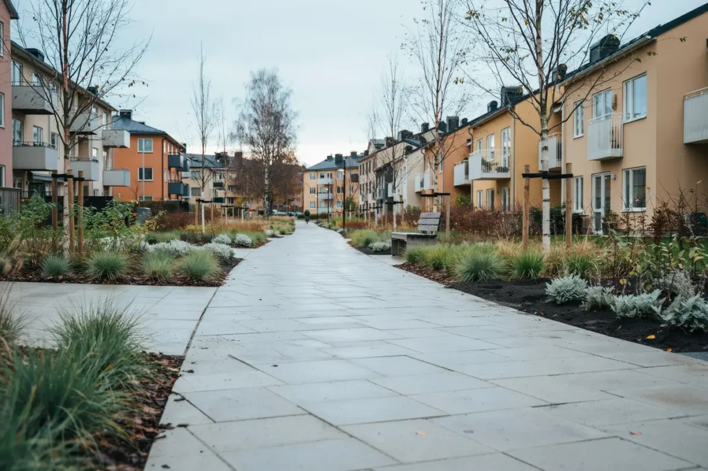 upprustning av g ngstr k och planteringsytor i g rdet